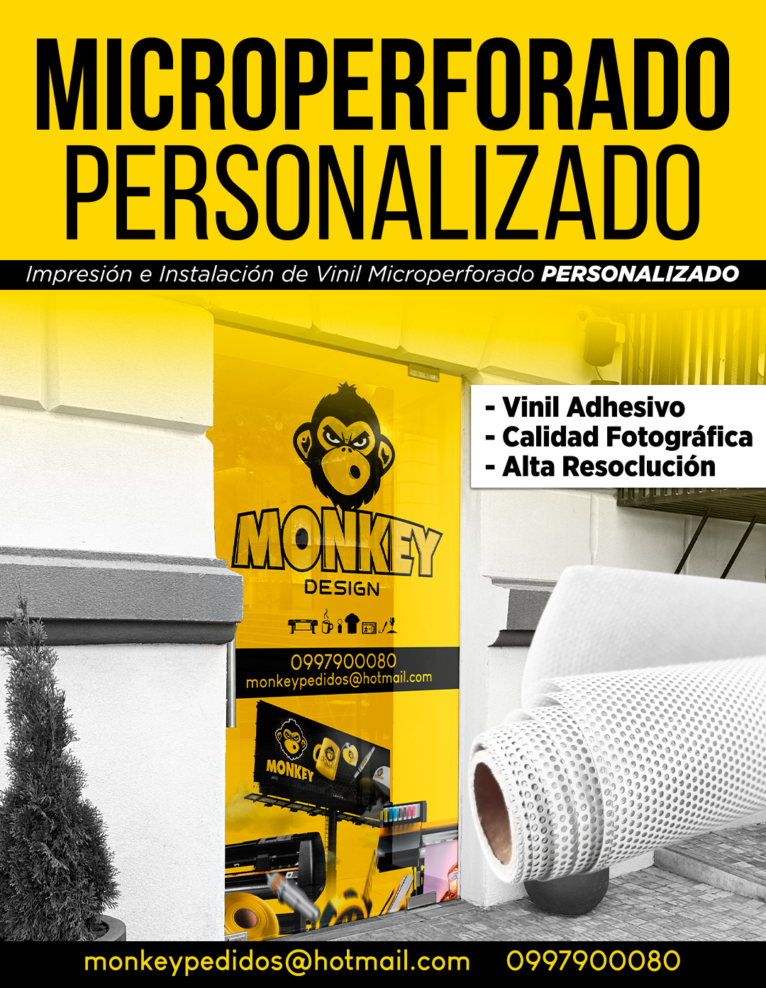 Vinil Microperforado